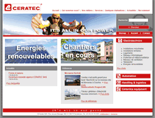 Tablet Screenshot of ceratec.fr